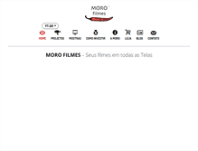 Tablet Screenshot of morofilmes.com